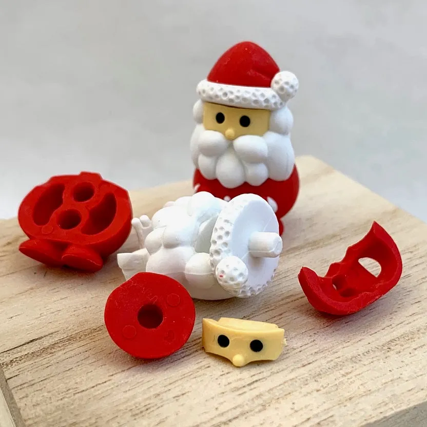 38011 Red Santa Claus Erasers-60