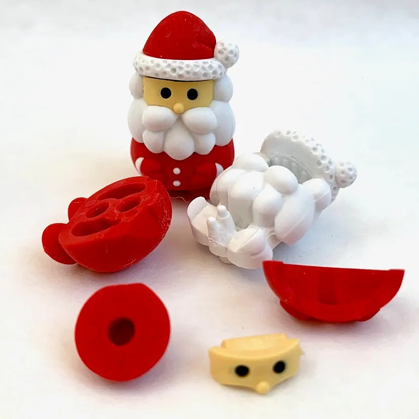 38011 Red Santa Claus Erasers-60