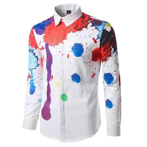 3D Printing Ink Splash Shirts