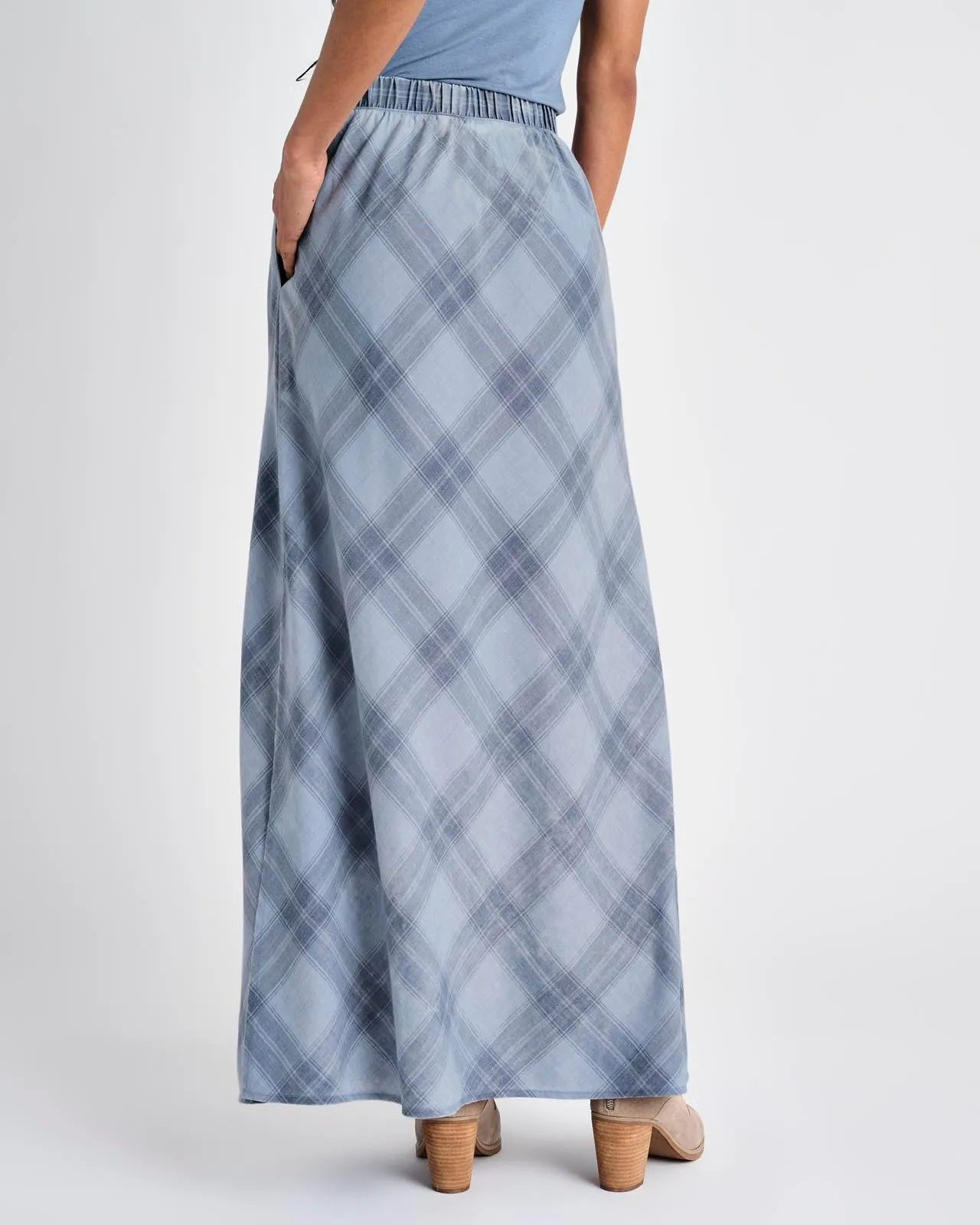 Abigail Plaid Maxi Skirt