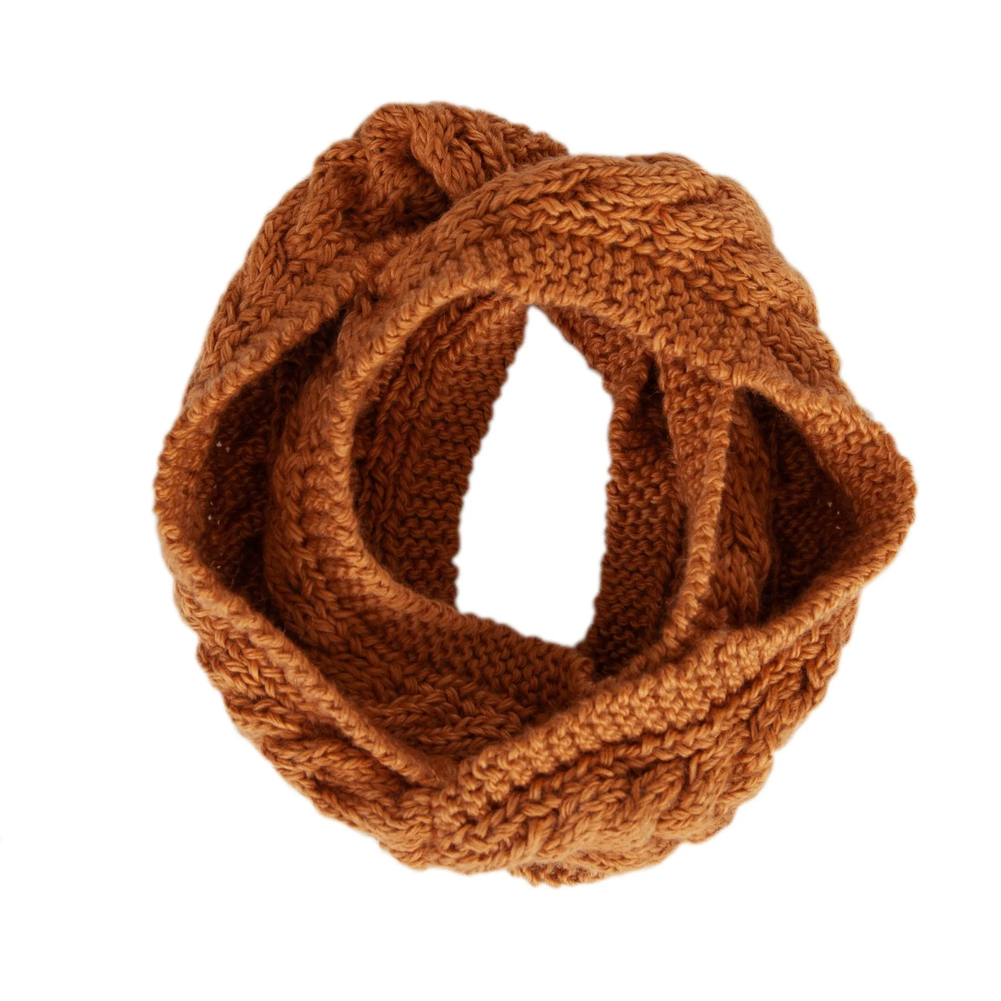 ACORN KIDS - FREE SPIRIT SCARF: CARAMEL