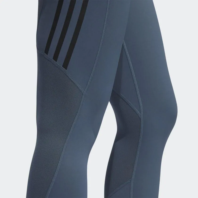 Adidas Women Alphaskin 3-Stripes Long Tights