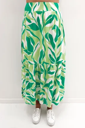 Adison Maxi Skirt Green