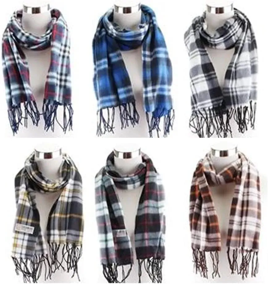 Adult Fleece Lined Winter Hat with Fleece Plaid Scarf Thermware Winter Bundle