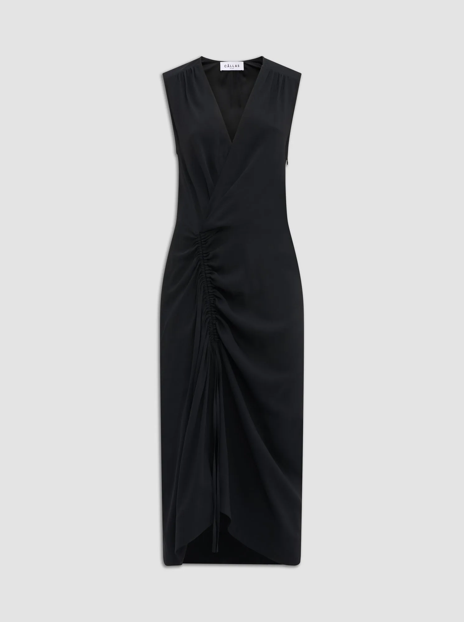 AGNES Wrap dress Black