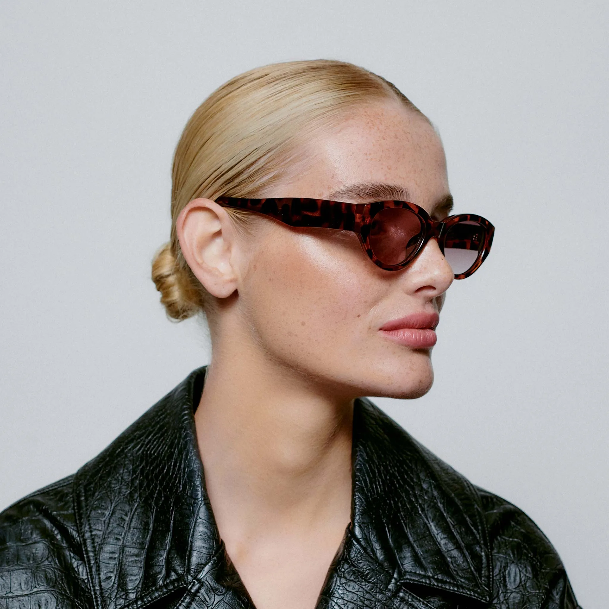 A.Kjaerbede Winnie Havana Sunglasses