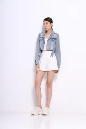 Alex Cropped Denim Jacket