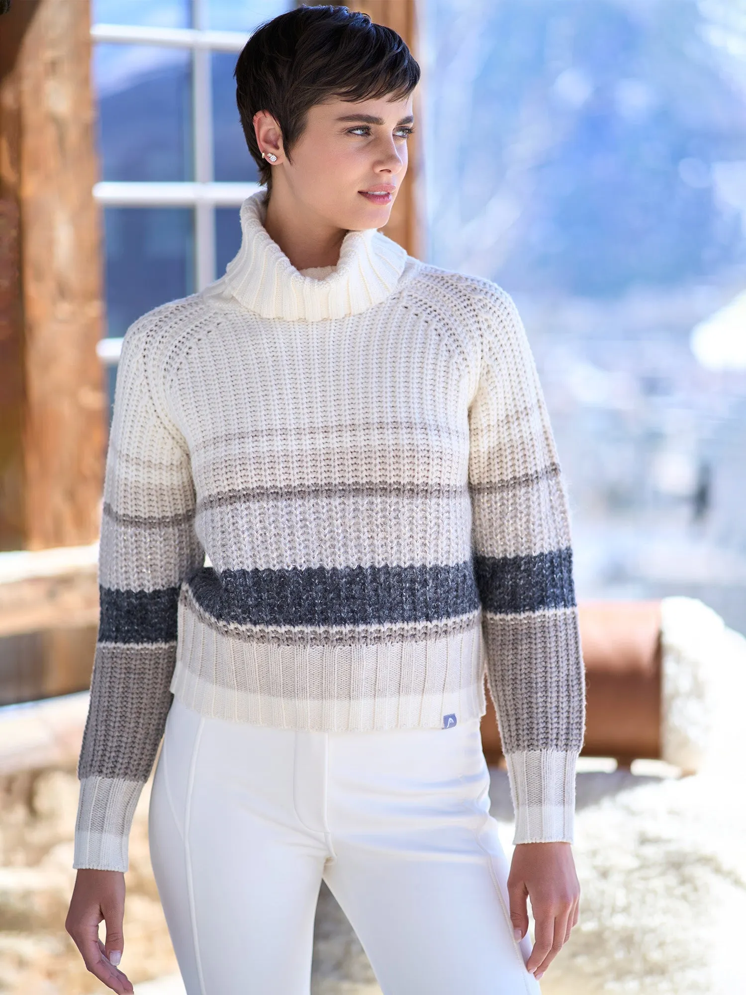 Alison Turtleneck Ski Sweater