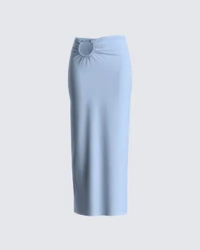 Amarissa Grey Maxi Skirt