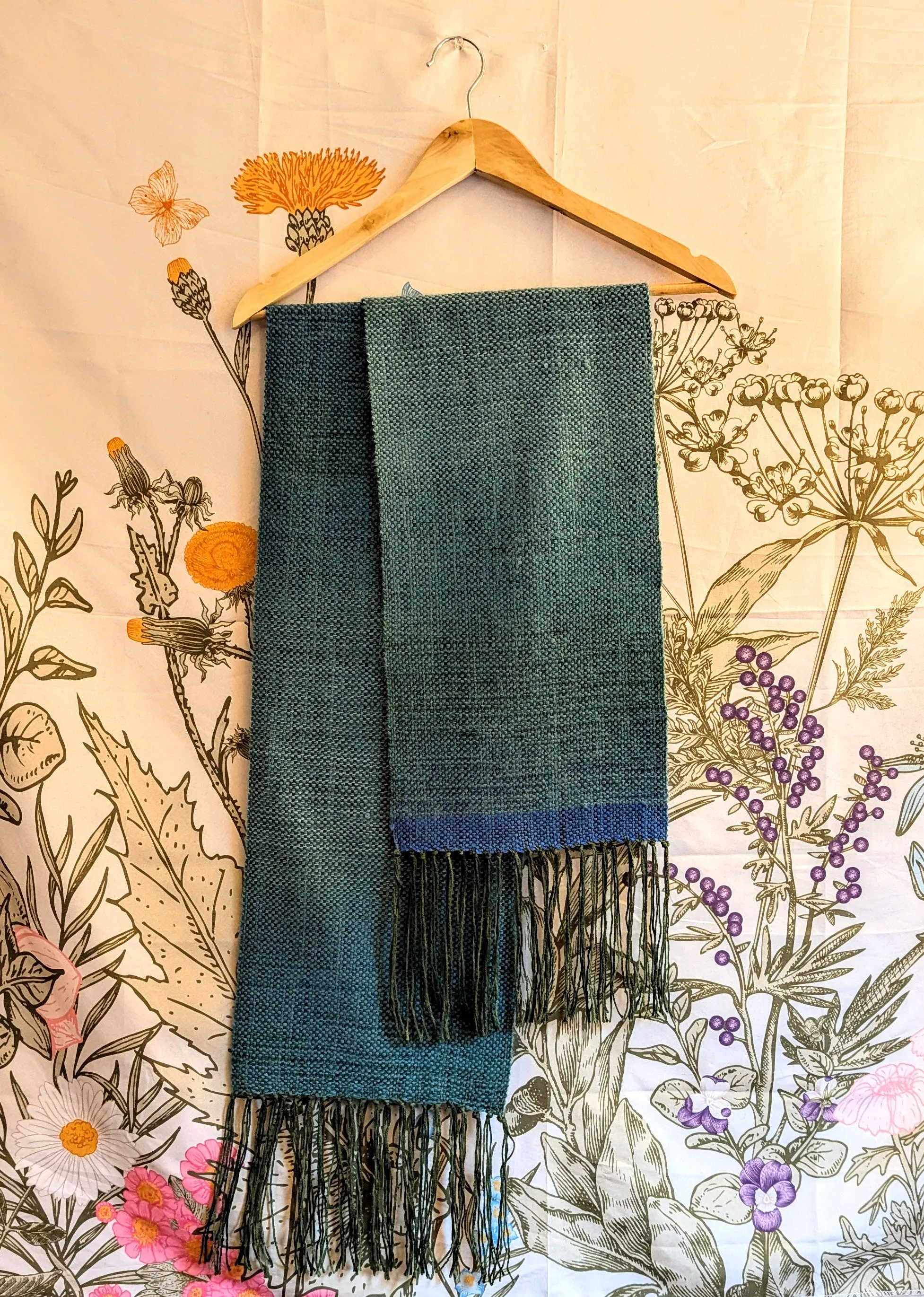 Angora Morning Glory Scarf