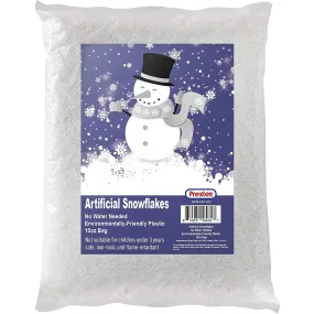 Artificial Snow 10 Ounces Fake Snow Decoration For Winter Displays, Snow