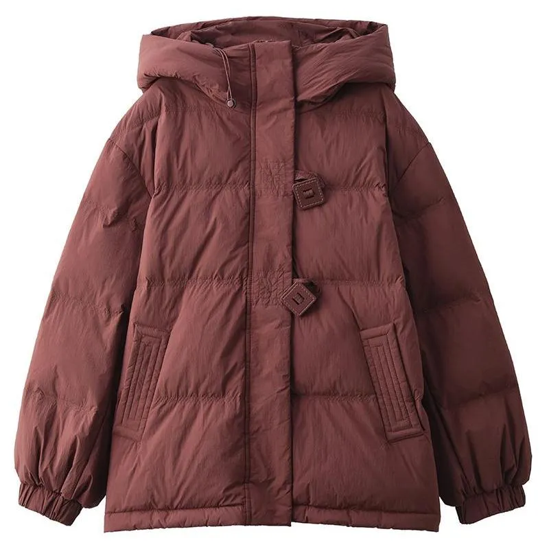 Babakud Women Winter Solid Colors Thickened Down Jacket