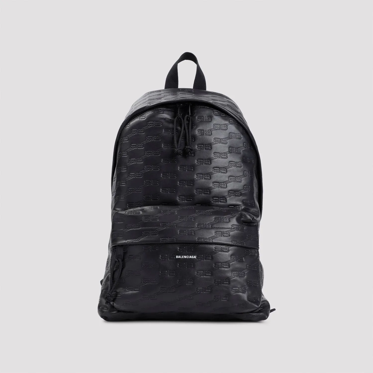 BALENCIAGA Signature Leather Mini Backpack 18"x13"x5.5"