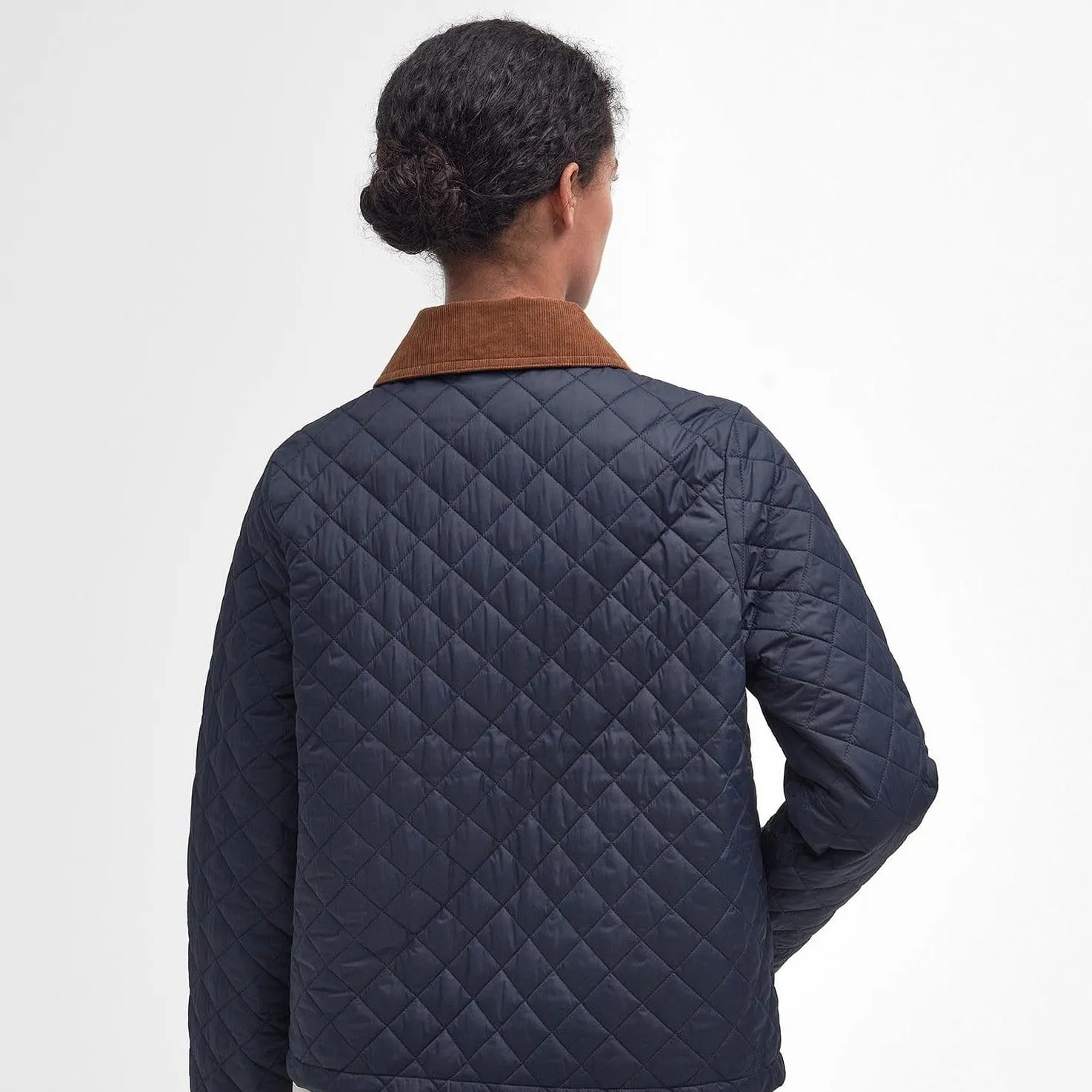 Barbour Leia Quilted Jacket In Navy