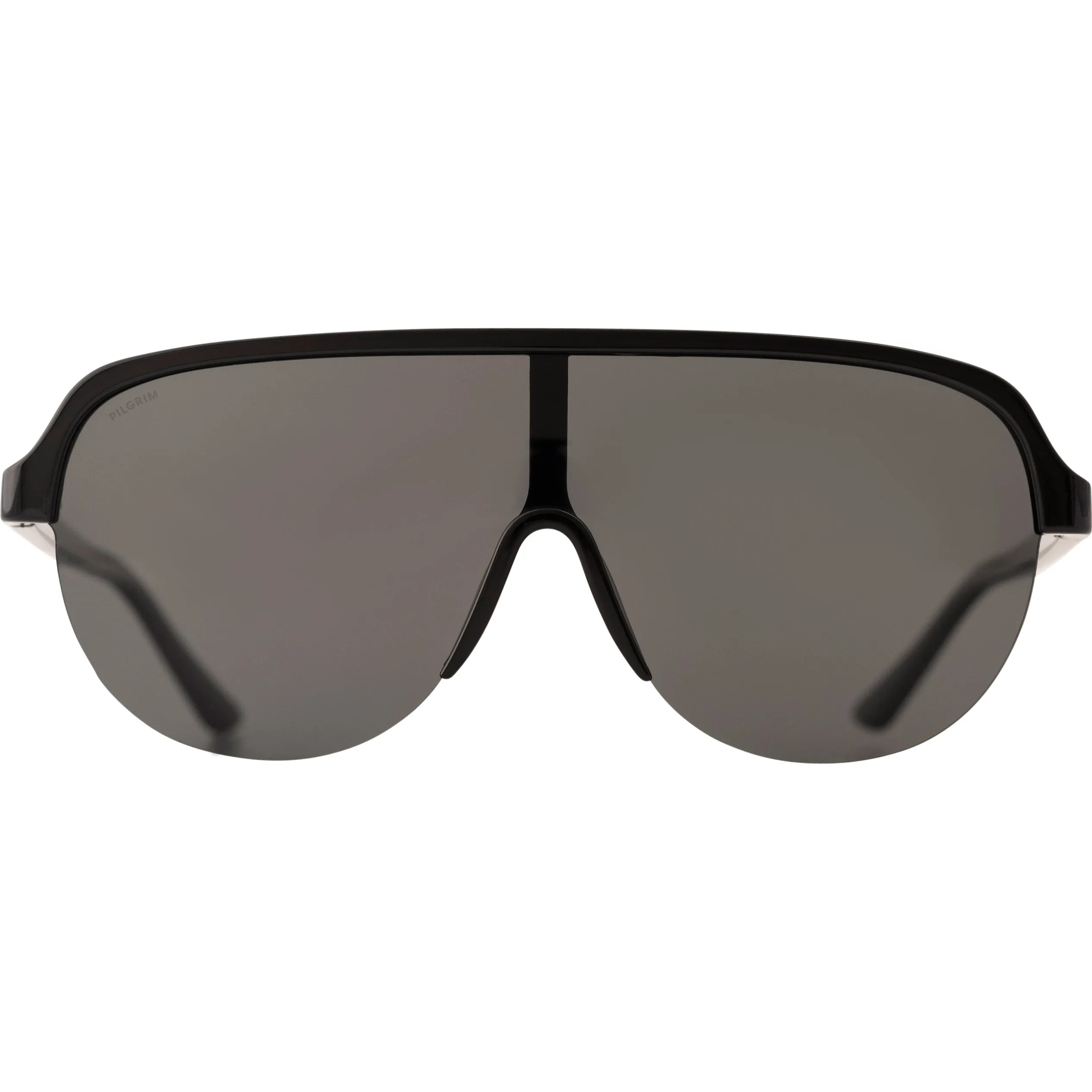 BINNIE shield sunglasses black