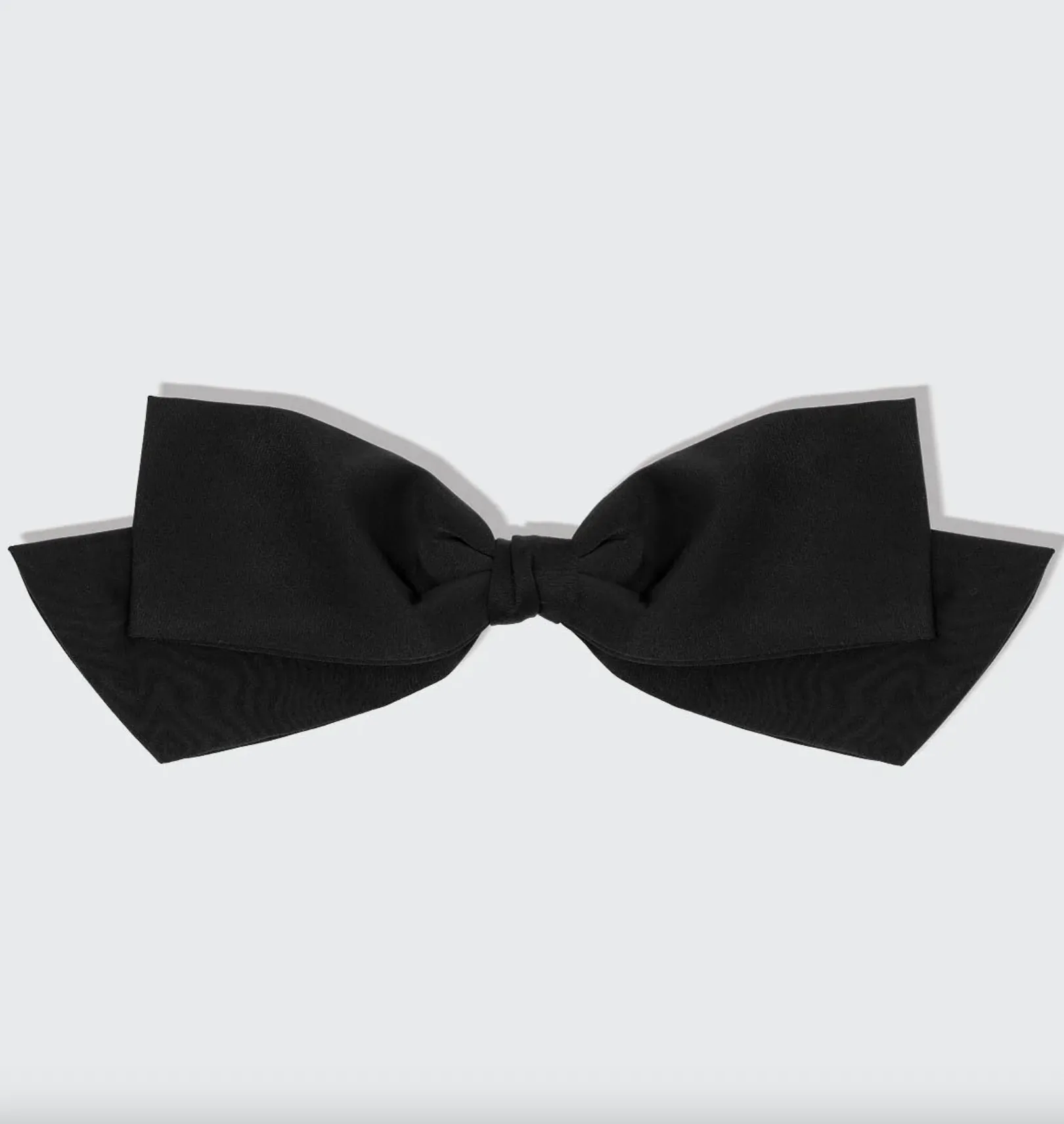 Black Bow Hair Clip