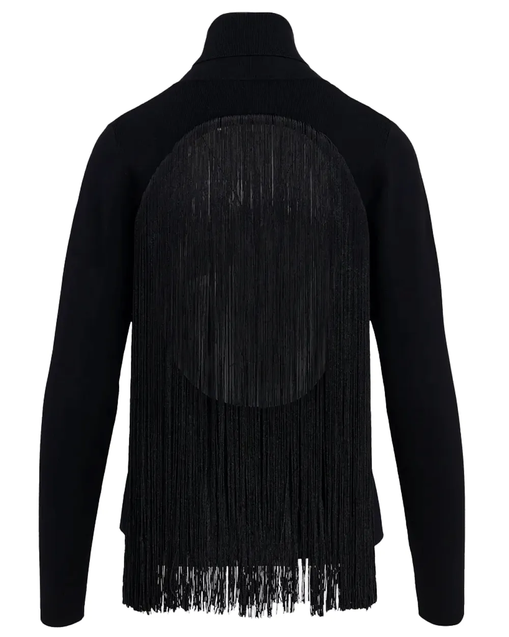 Black Golittle Knitted Turtle Neck