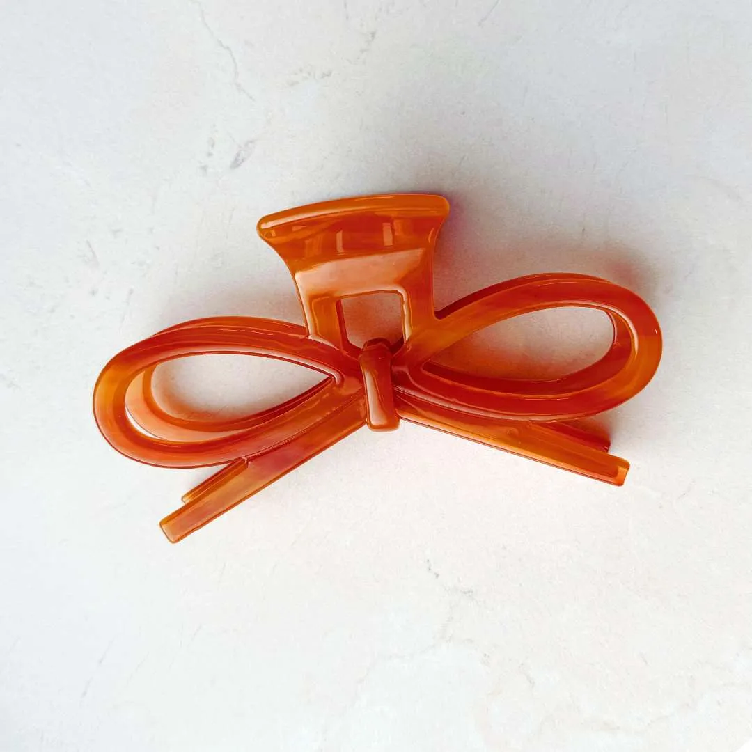 Bow Hair Claw Clip