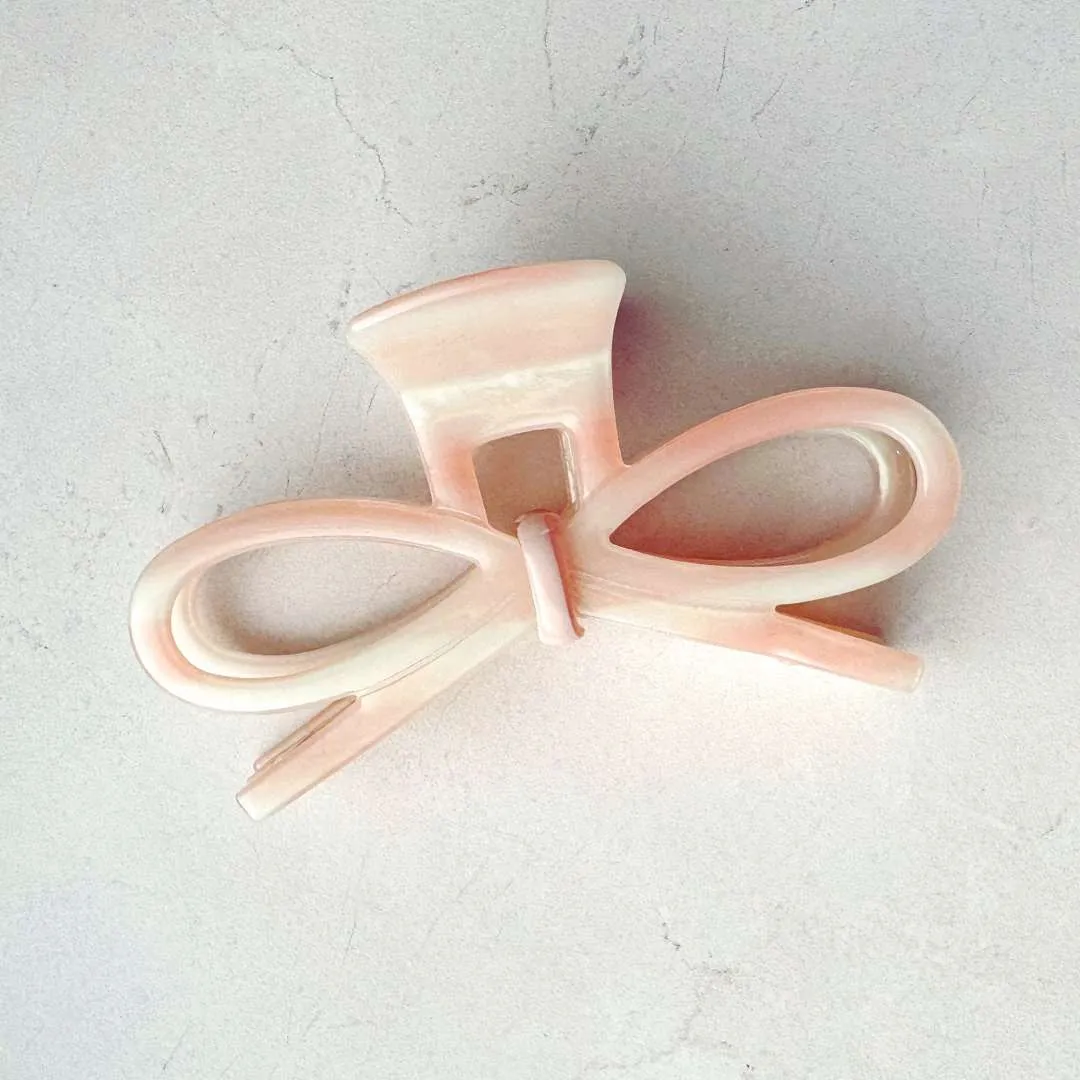 Bow Hair Claw Clip