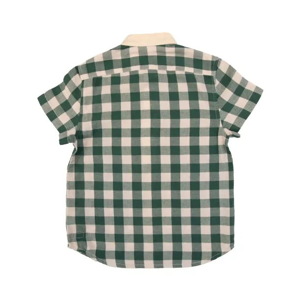 Boys gale  gingham shirt