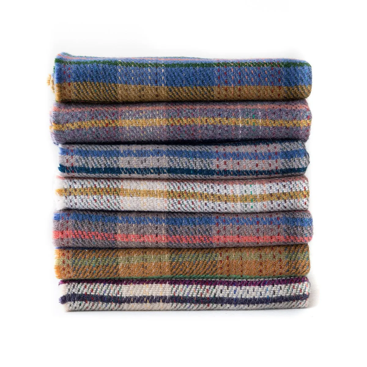 British Made 100% Recycled Wool Throw