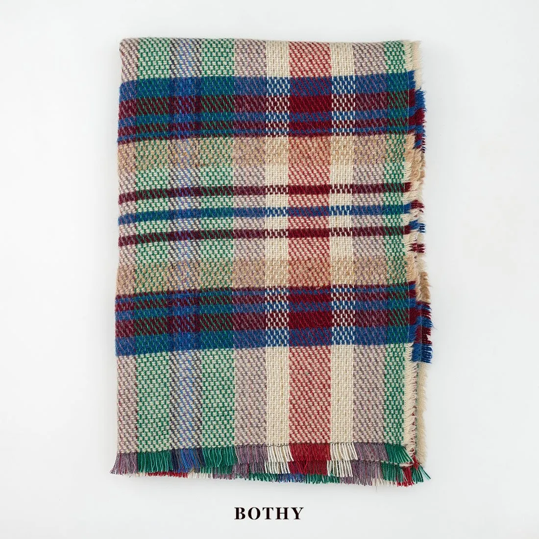 British Made 100% Recycled Wool Throw