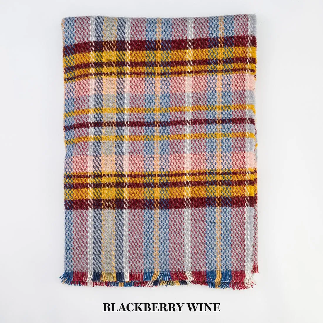 British Made 100% Recycled Wool Throw