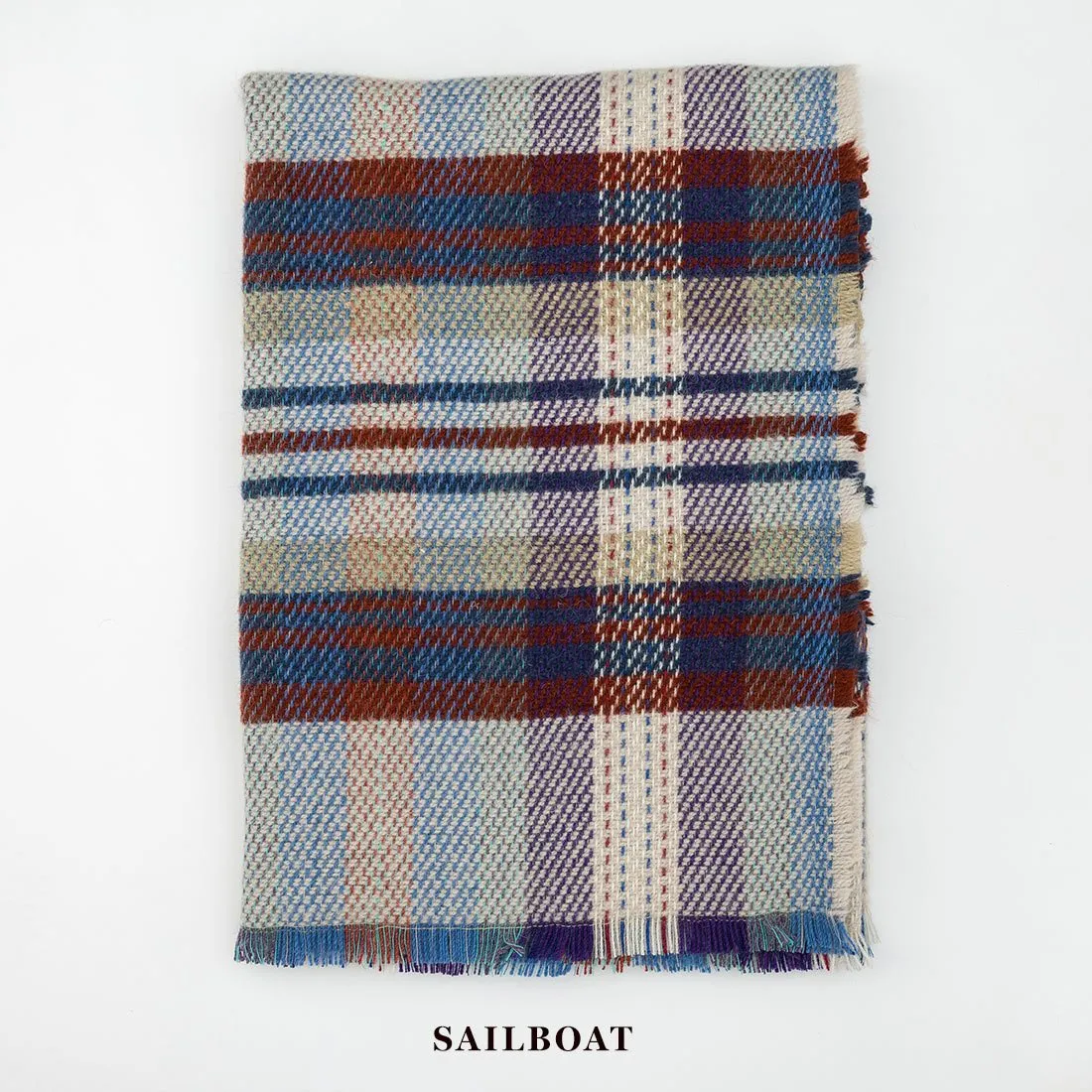 British Made 100% Recycled Wool Throw