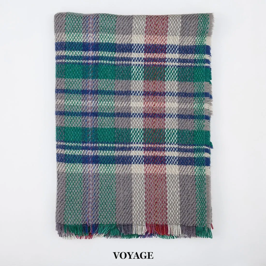 British Made 100% Recycled Wool Throw