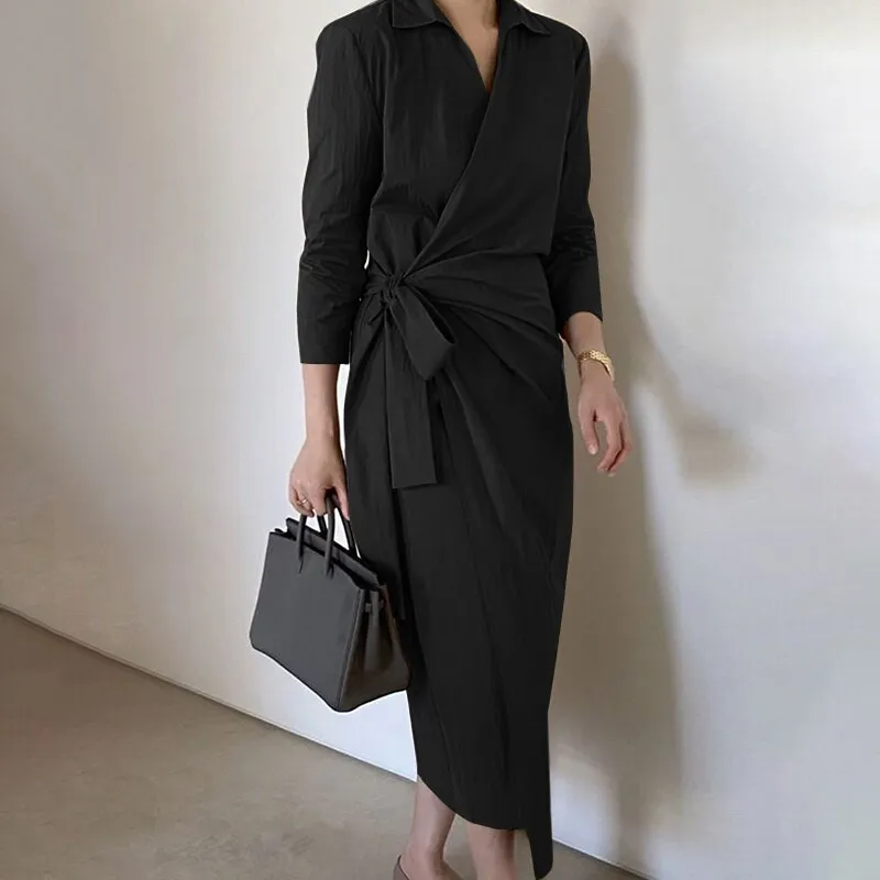 Britta - Elegant Wrap Dress