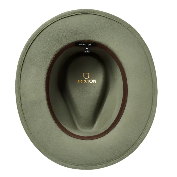 Brixton Messer Fedora - Light Moss