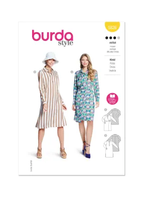 Burda Pattern B5826 Misses' Dress