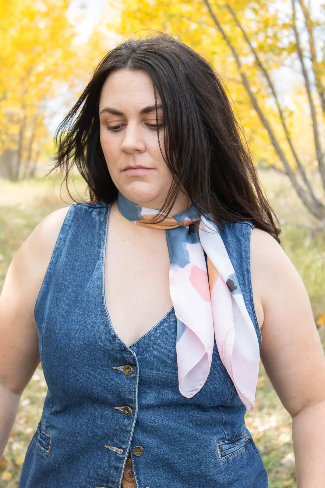 Caroline Color Block Scarf