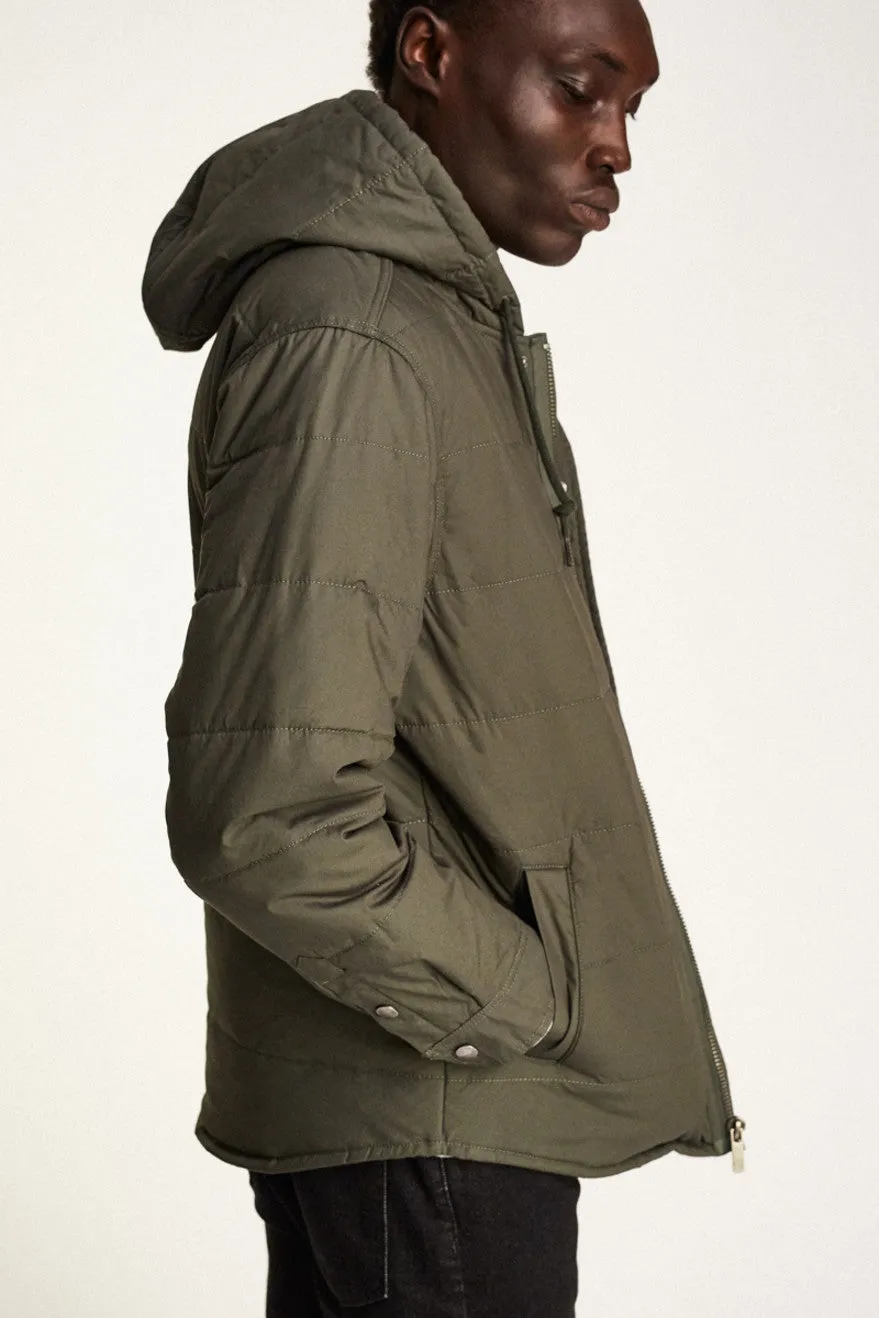 Cass Hood Jacket - Pine