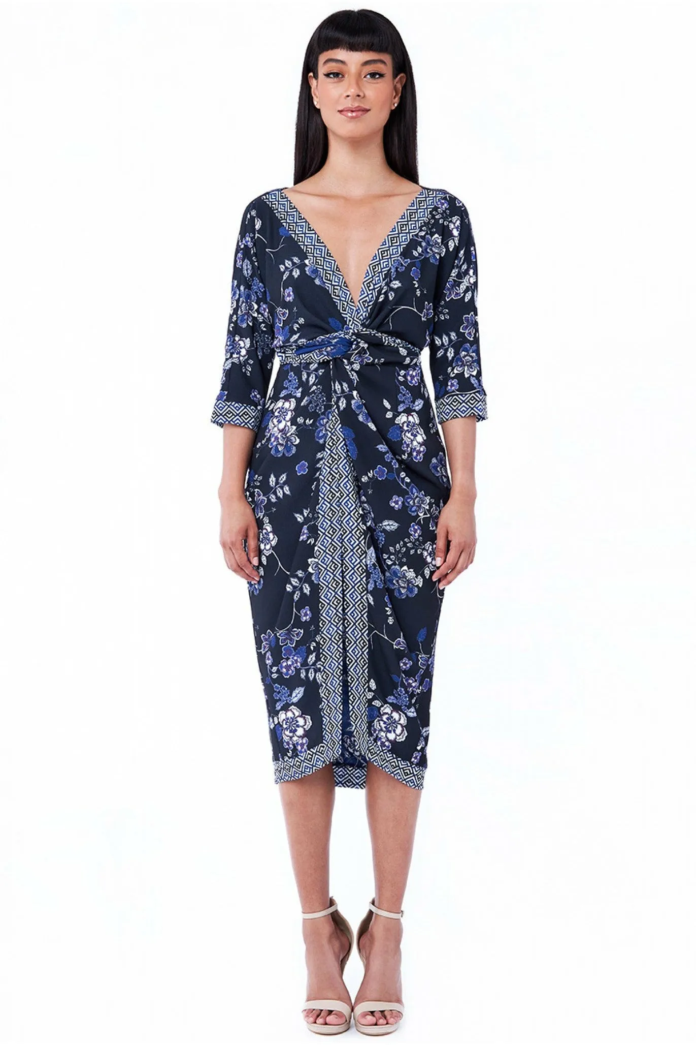 City Goddess Reversible Multiway Wrap Dress