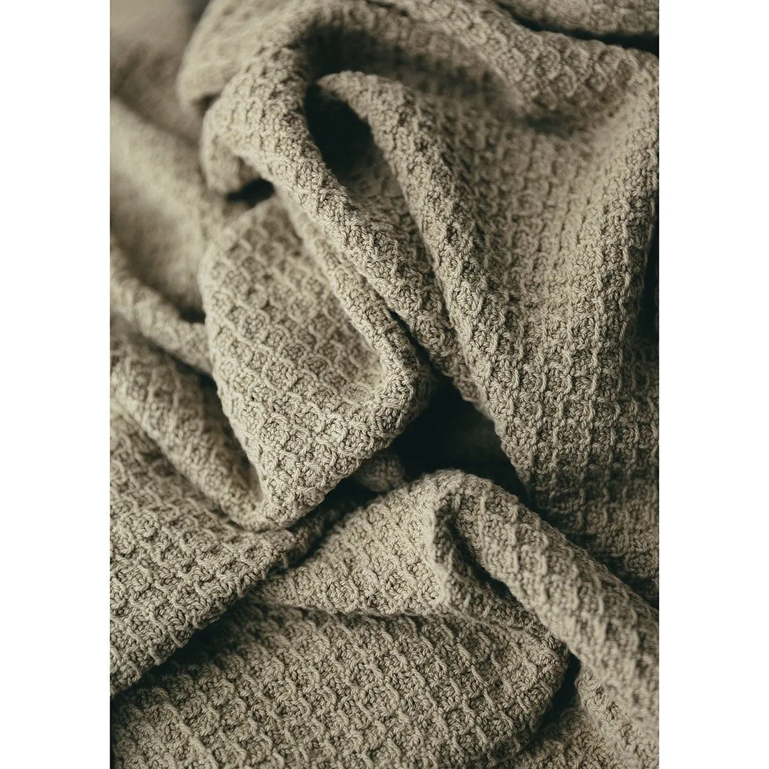 Clay Organic Cotton Throw