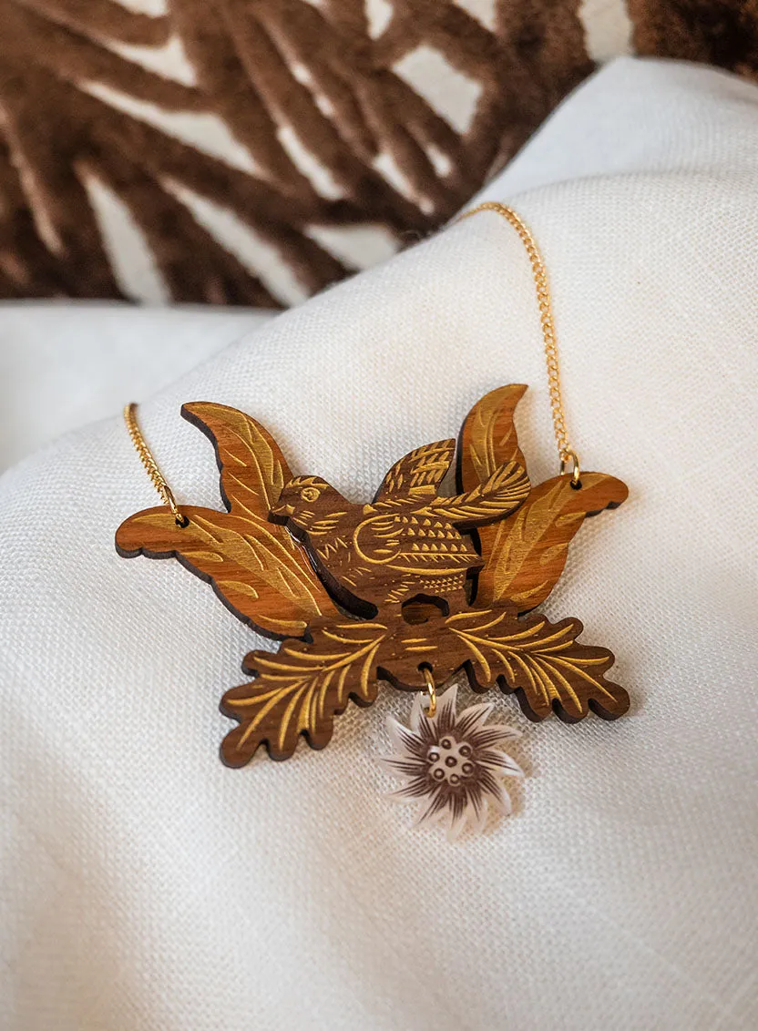 Cuckoo Clock Small Necklace