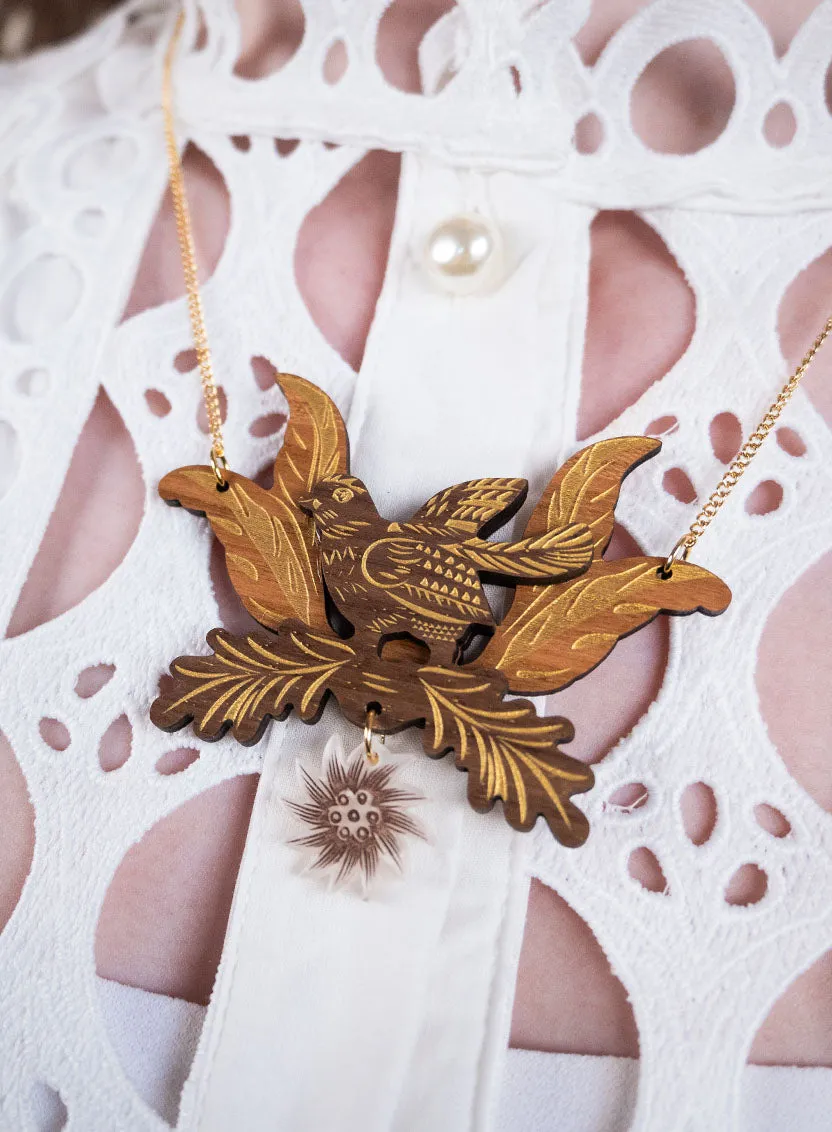 Cuckoo Clock Small Necklace