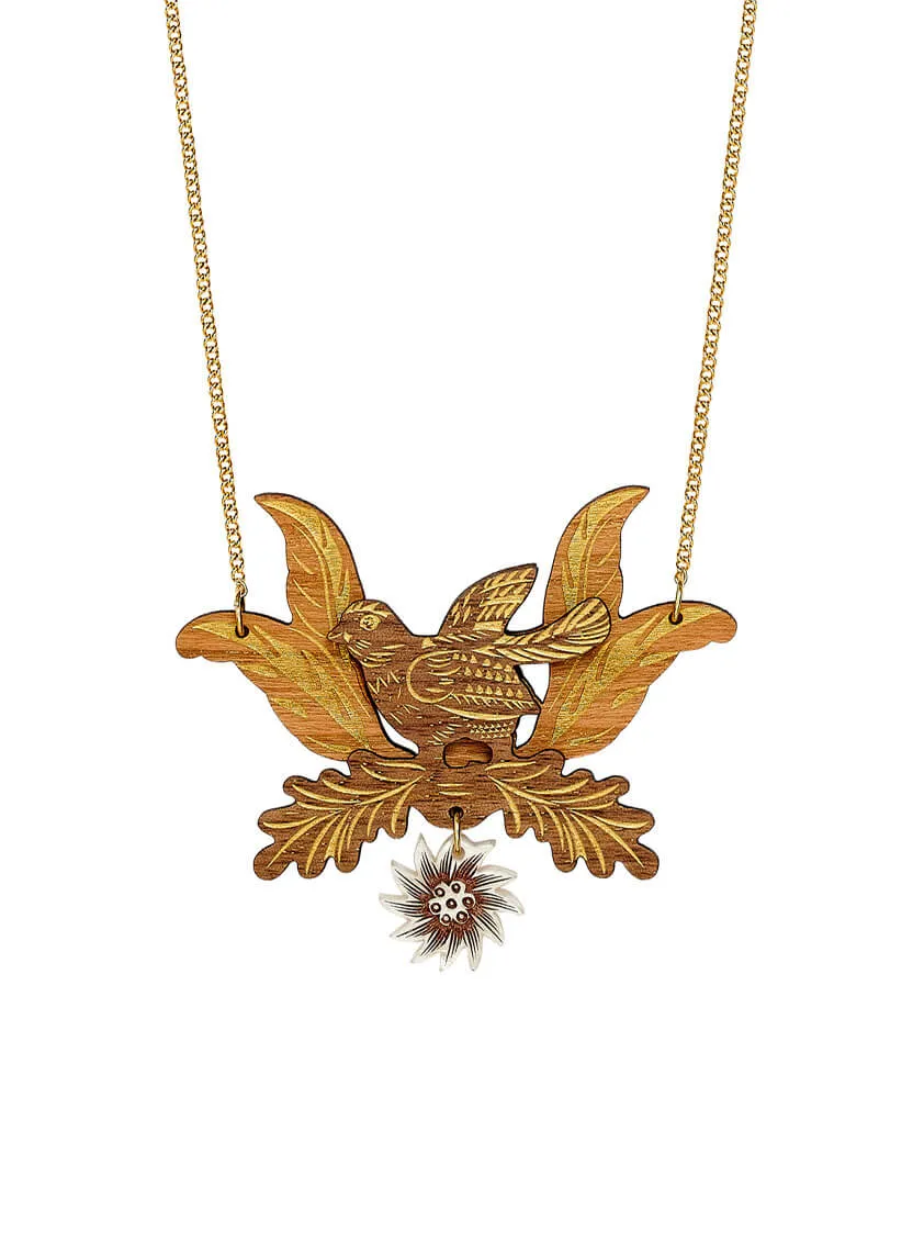 Cuckoo Clock Small Necklace