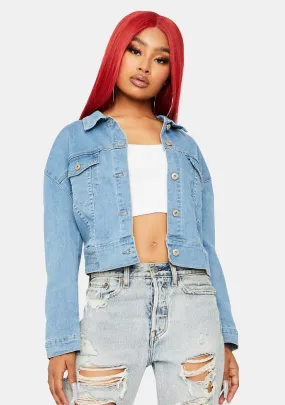 Denim Darling Cropped Jacket