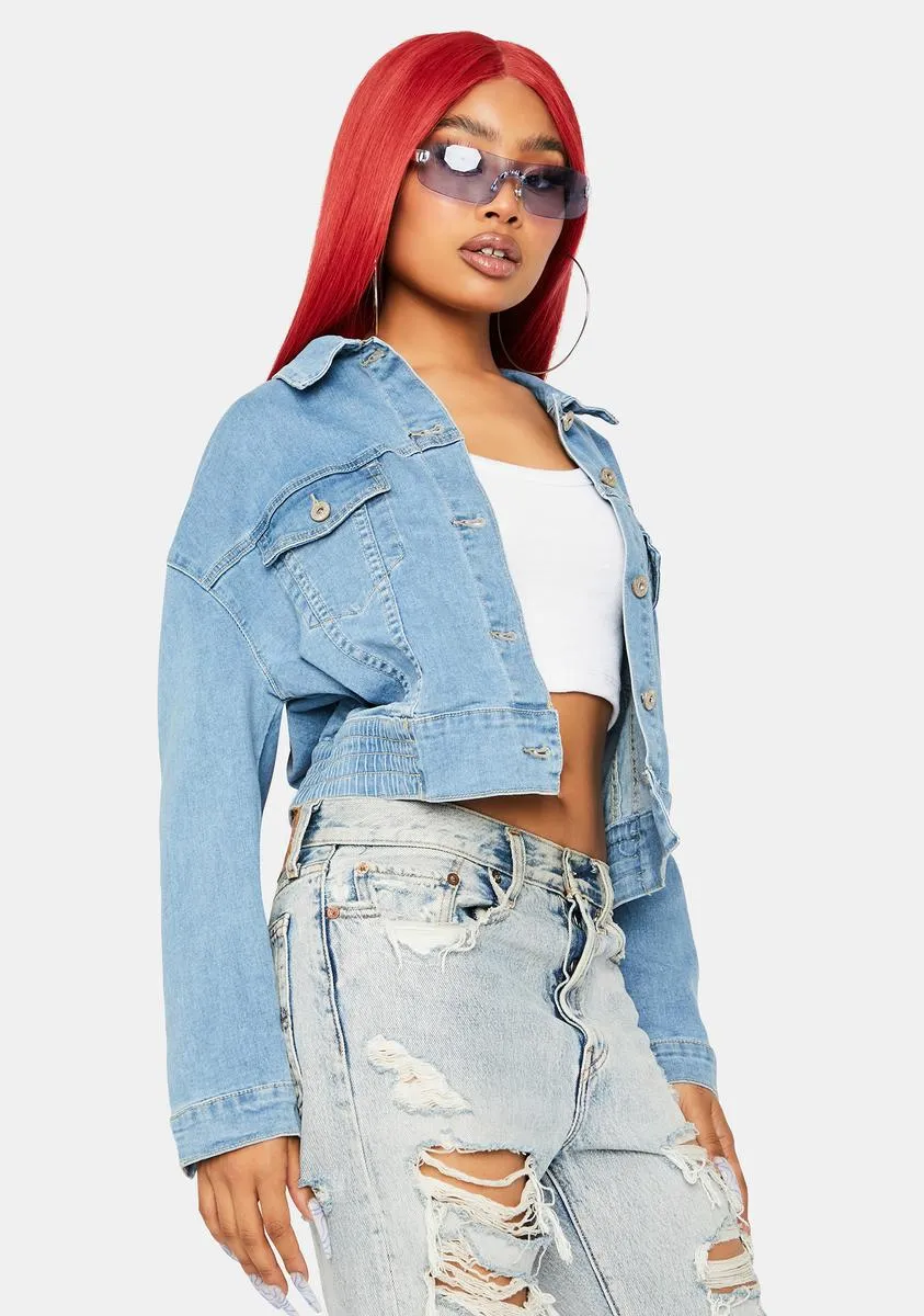 Denim Darling Cropped Jacket