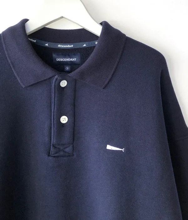 DESCENDANT/CACHALOT POLO JERJEY (NAVY)