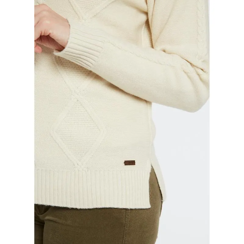 Dubarry Kirkwood Ladies Knit Jumper - Chalk