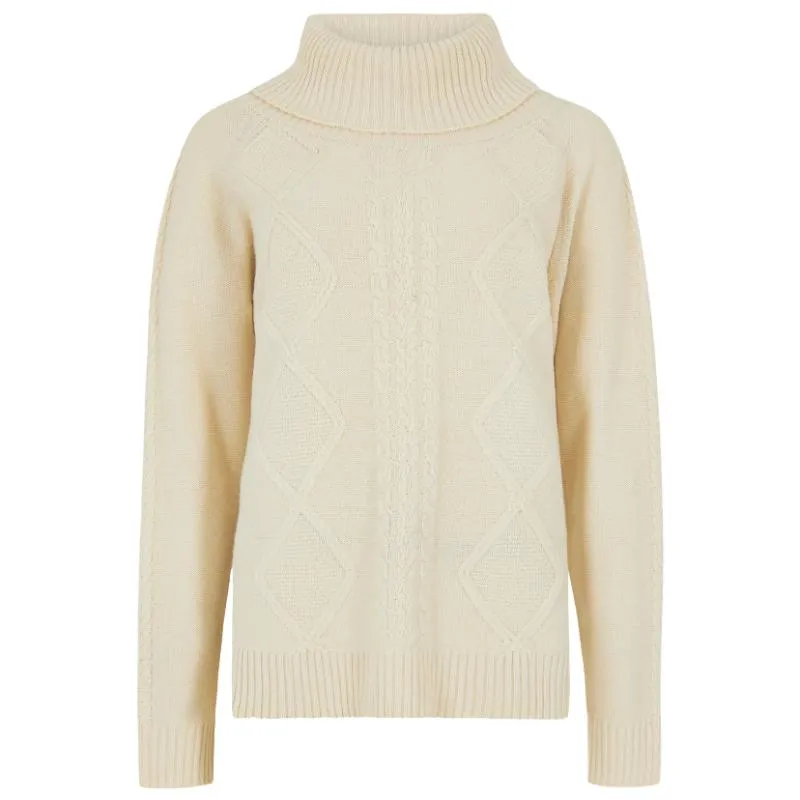 Dubarry Kirkwood Ladies Knit Jumper - Chalk