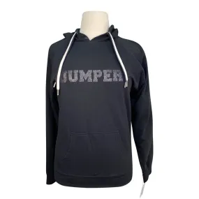 Equine & Design 'Jumper' Hoodie in Black - Women's Medium