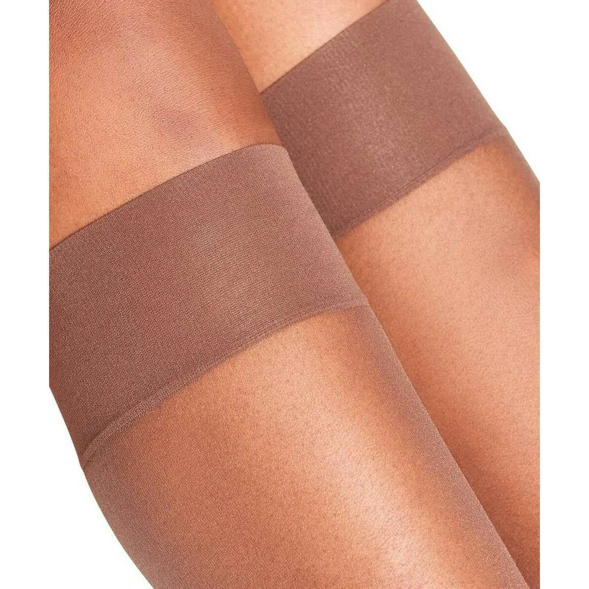 Falke Shelina 12 Denier Knee High Socks - Espresso Brown