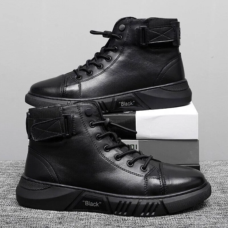 Fashion Shoes Autumn Winter Spring Boots Ankle Boots Boots High-top Shoes Men S4699957