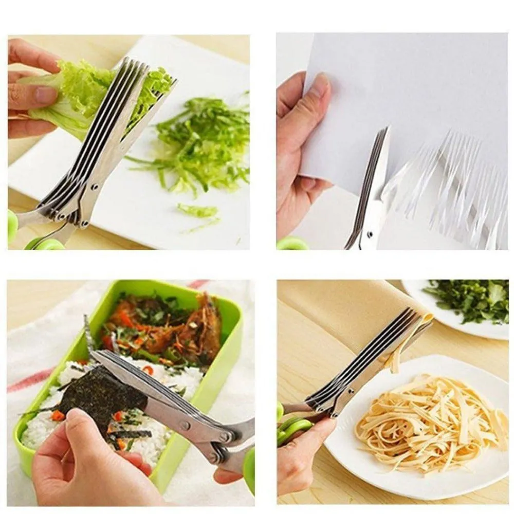 Five-layer Herb Scissors