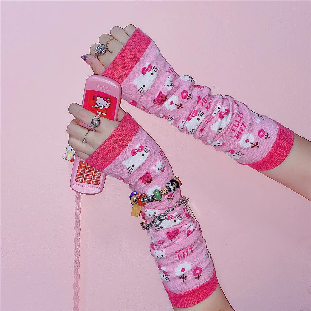 ''HELLO KITTY'' CUTE PINK JK CUFF BY06666