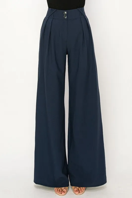 High Waist Trouser Pants